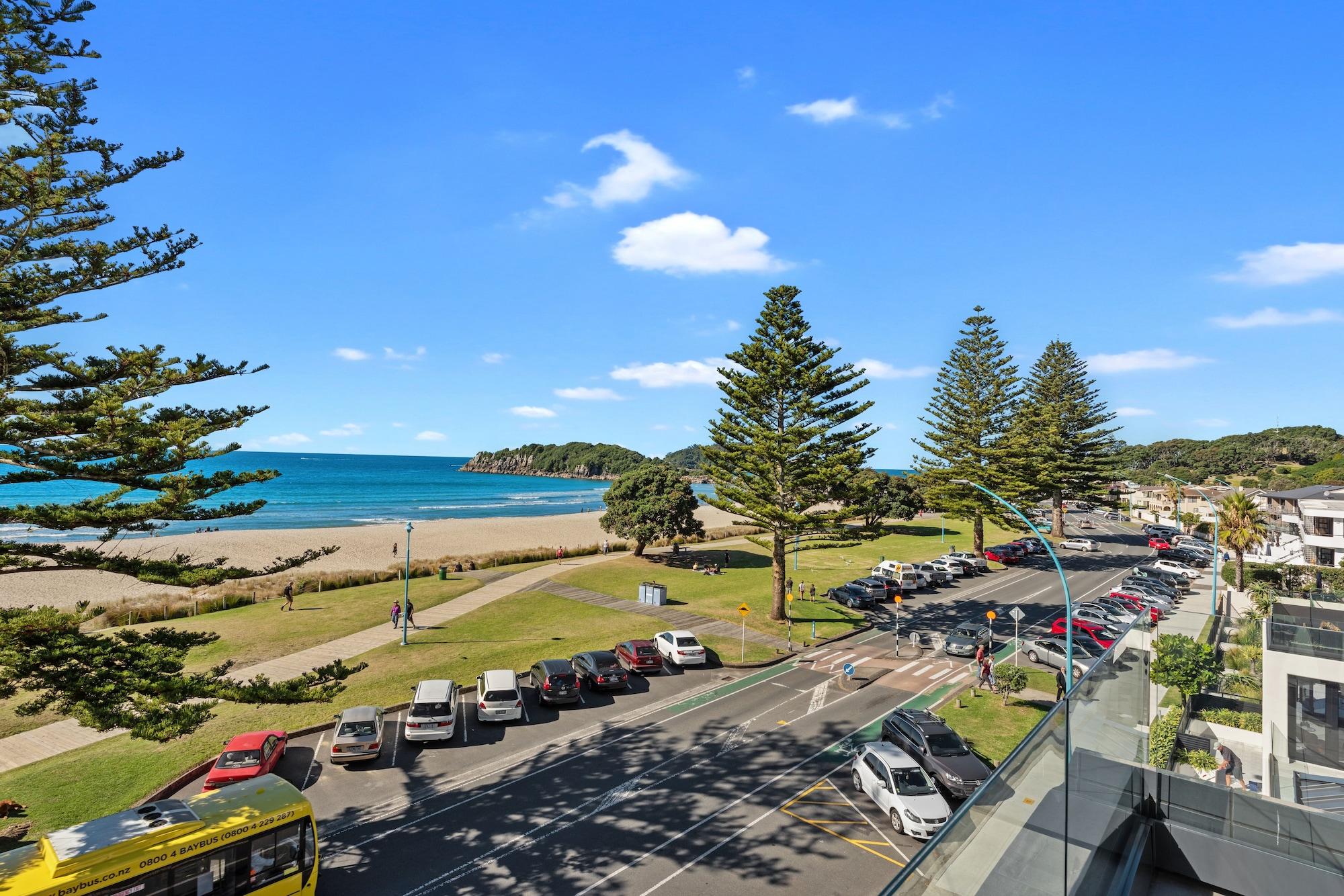 Pavilion Beachfront Apartments Mount Maunganui Extérieur photo