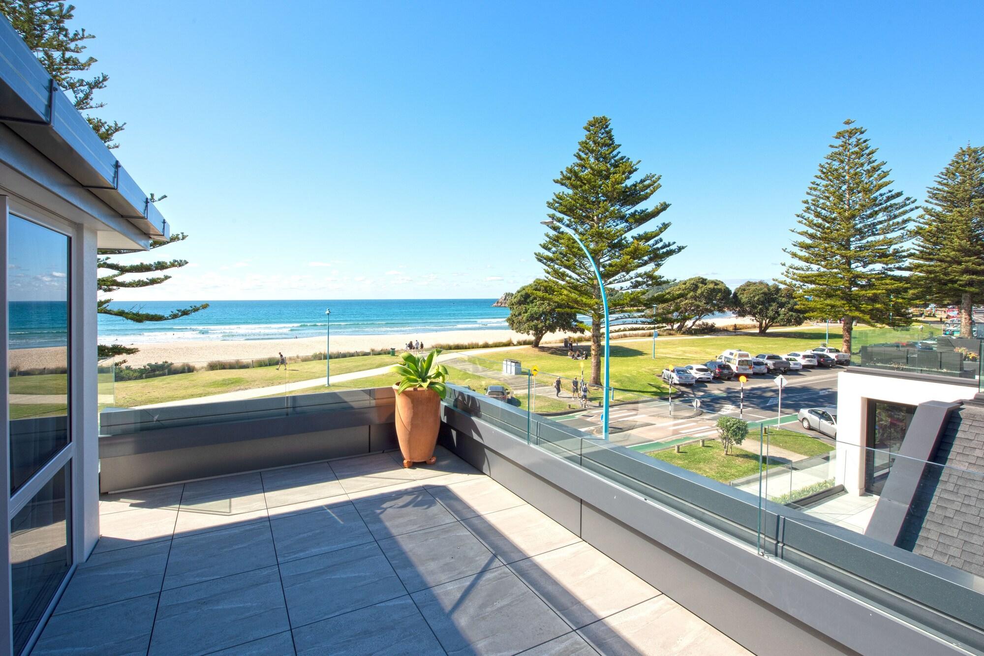Pavilion Beachfront Apartments Mount Maunganui Extérieur photo